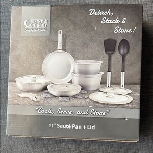 11 inch  Sauté Pan with Lid